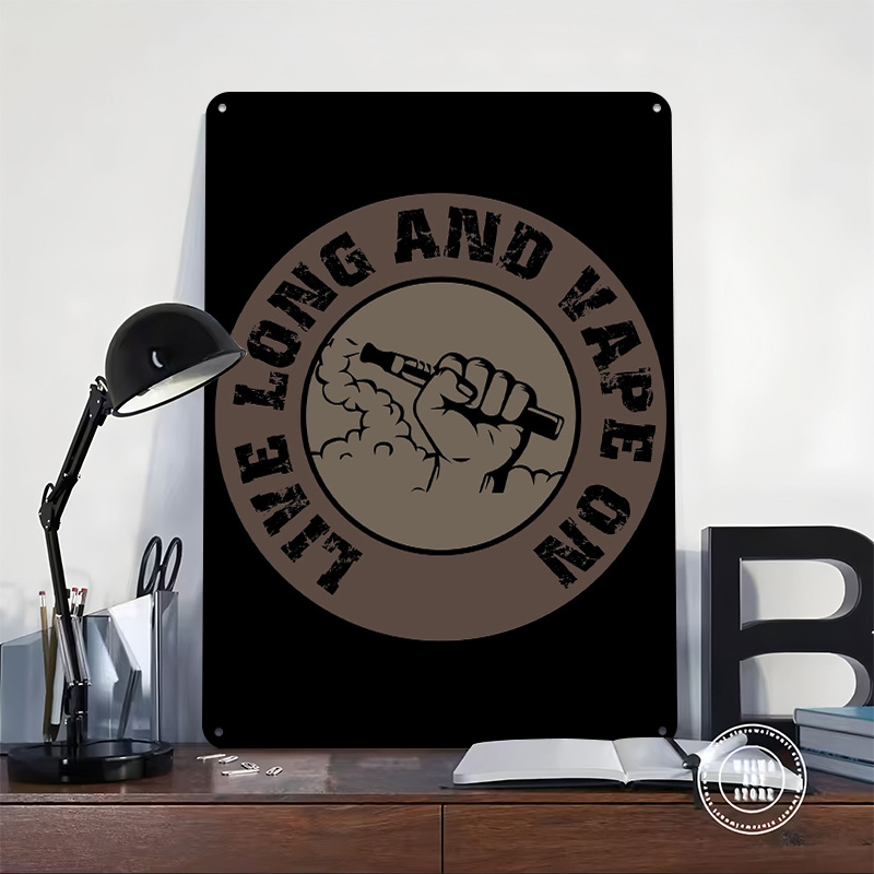 Vape Design For Ecig Tinplate  - Desk Setup Poster 评论和价格