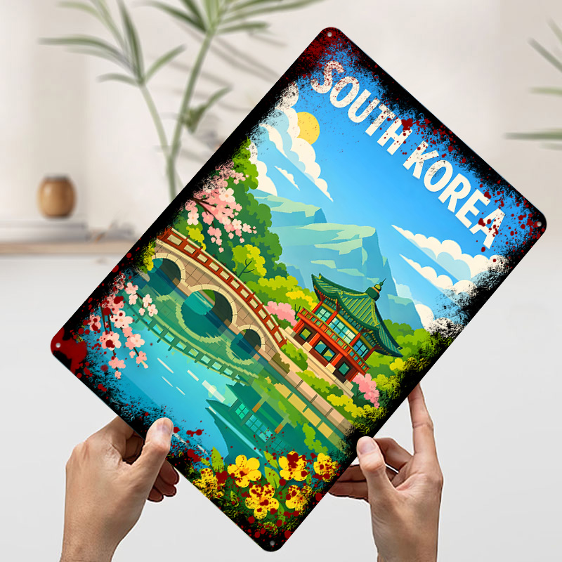South Korea Travel Poster Cust - Desk Setup Poster 评论和价格