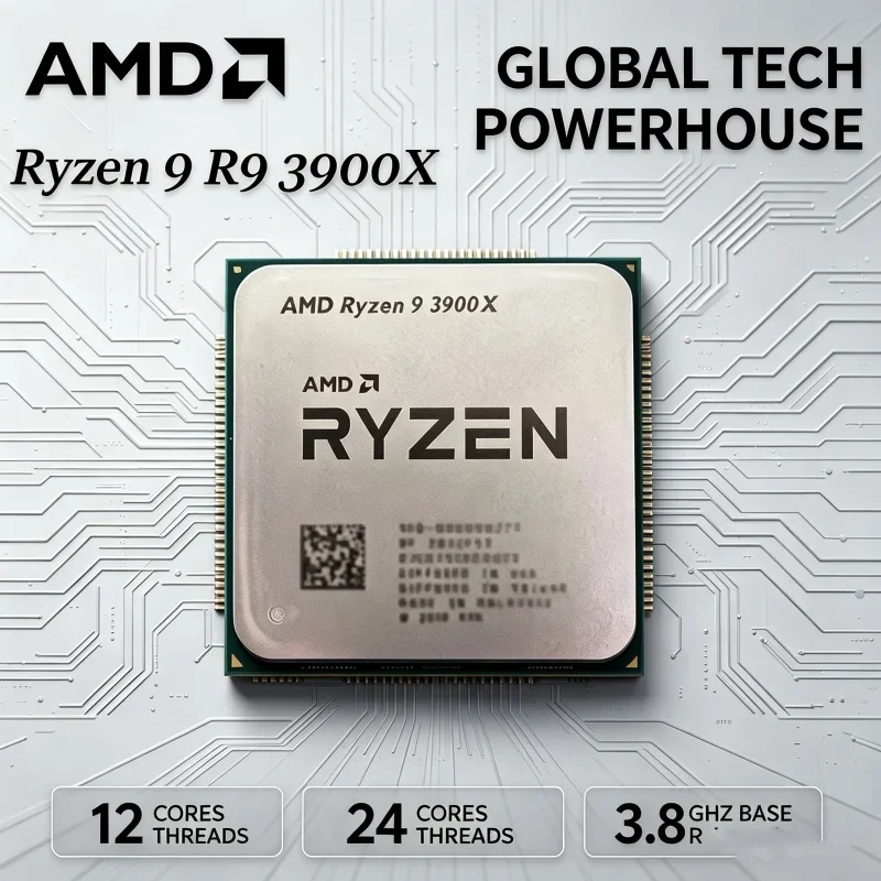 AMD R9 3900X Ryzen 9 3900X Fla - Amd Cpu Ryzen 9 评论和价格