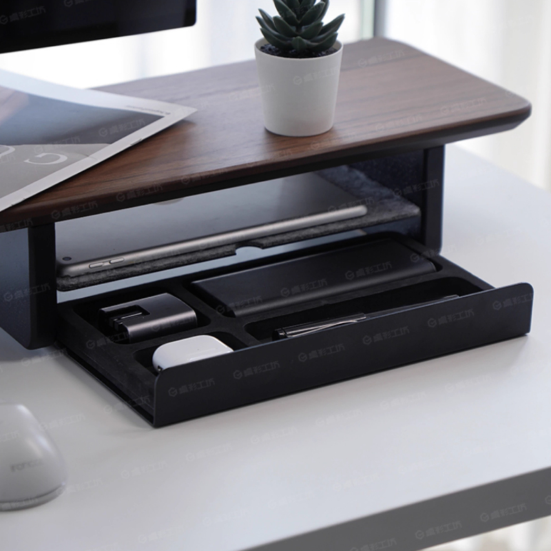 Monitor Stand Riser Storage Dr - Desk Setup Ergonomics 评论和价格