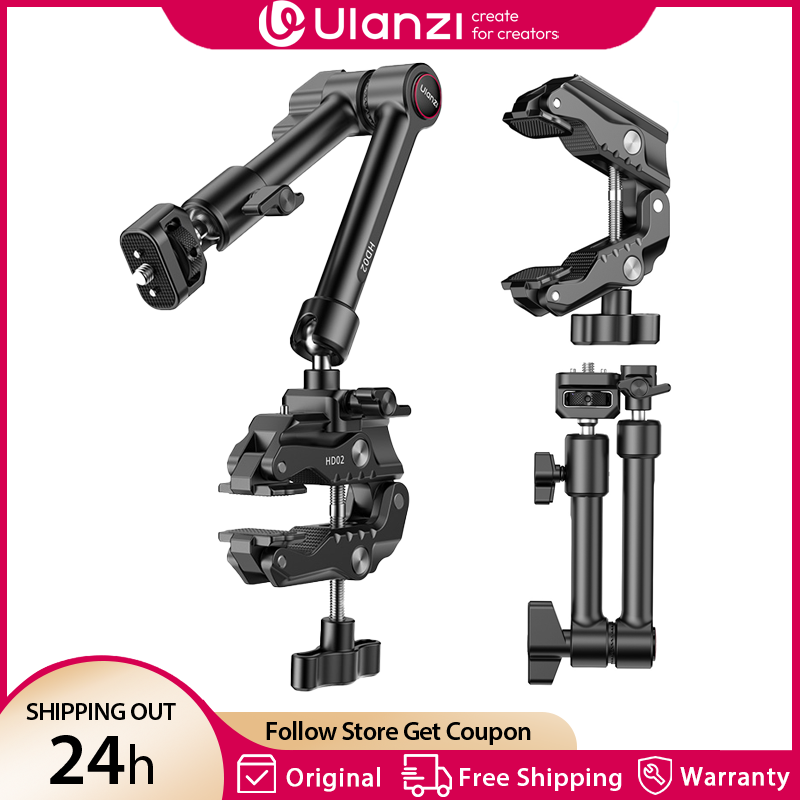 Ulanzi 10 inch Magic Arm Kit H - Monitor Arm Clamp 评论和价格
