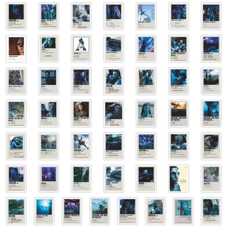 50pcs Avatar Movie Poster Stic - Desk Setup Poster 评论和价格