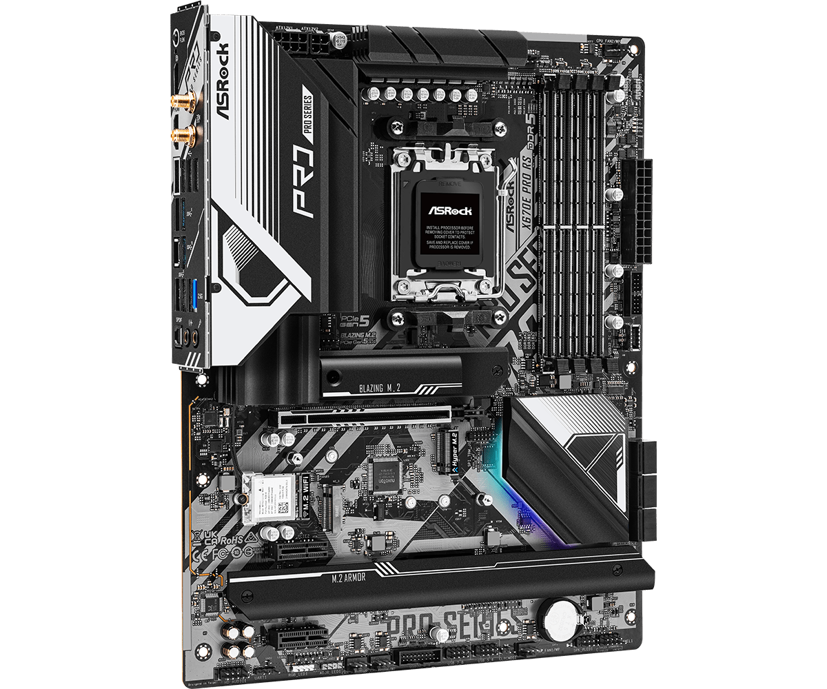 ASROCK X670E Pro RS Motherboar - Amd Cpu Ryzen 9 评论和价格