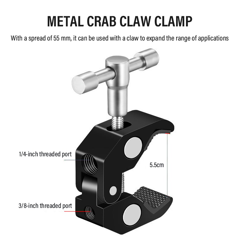 Magic Arm 7/11/20 Inch 360° Ro - Monitor Arm Clamp 评论和价格