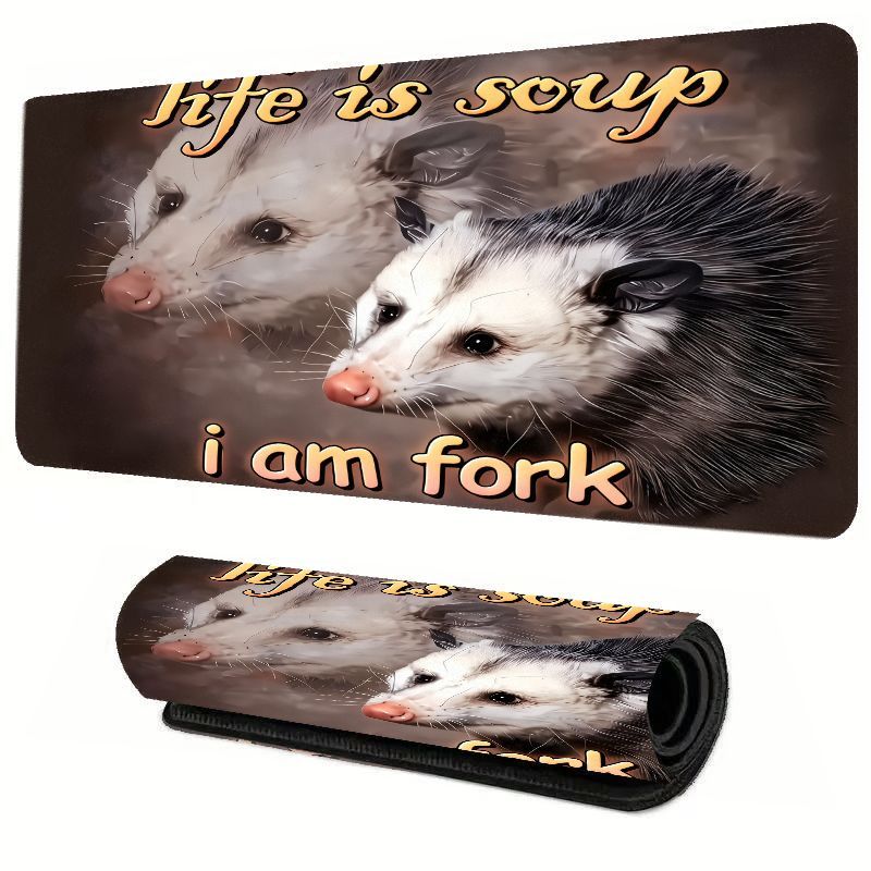 Whimsical Large Mouse Pad Flyi - Desk Setup Ergonomics 评论和价格