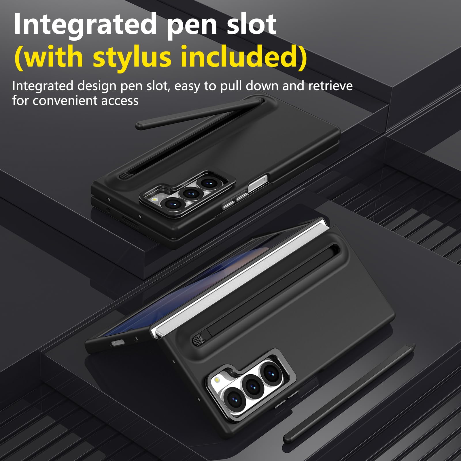 Metal Lens Holder Phone Cover  - Pen Cup Magnetic 评论和价格