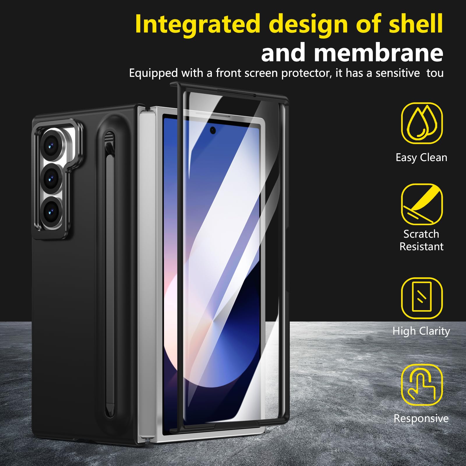 Metal Lens Holder Phone Cover  - Pen Cup Magnetic 评论和价格