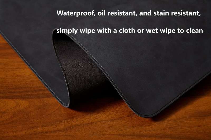 Large Mouse Pad Desk Pad Water - Desk Pad Leather Large 评论和价格