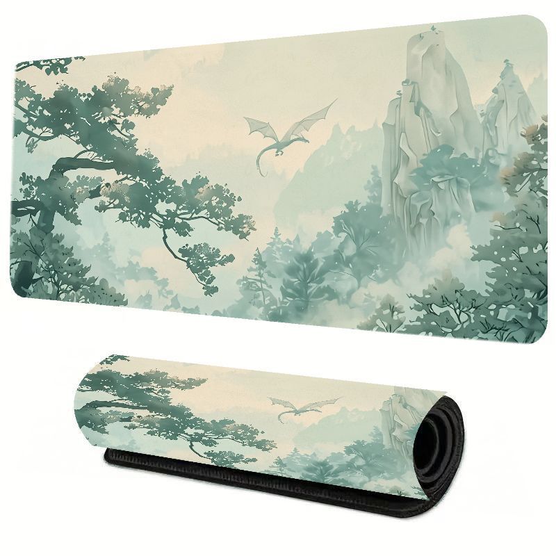 Whimsical Iron Art Mouse Pad C - Desk Setup Ergonomics 评论和价格