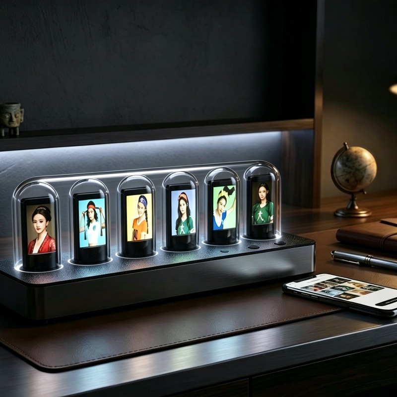 IPS‑Simulated Nixie Tube Clock - Desk Setup Youtube 评论和价格