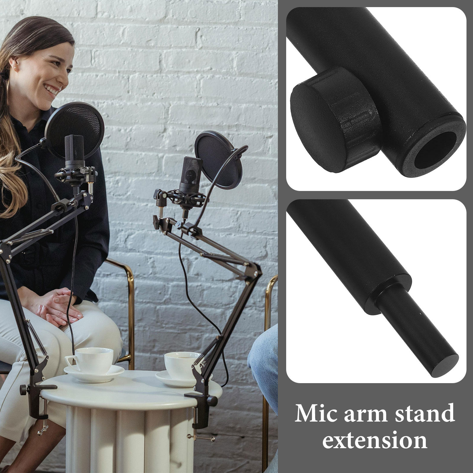Adjustable Microphone Extensio - Desk Setup Youtube 评论和价格
