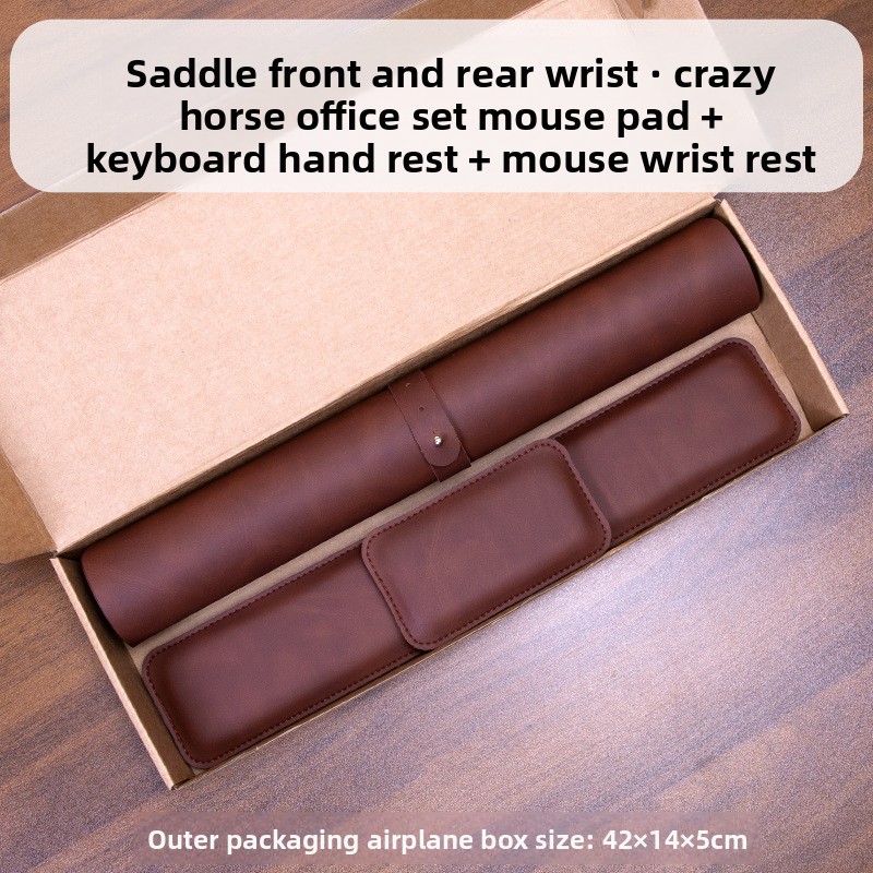 Desk Mat Waterproof PU Mouse P - Desk Pad Leather Large 评论和价格