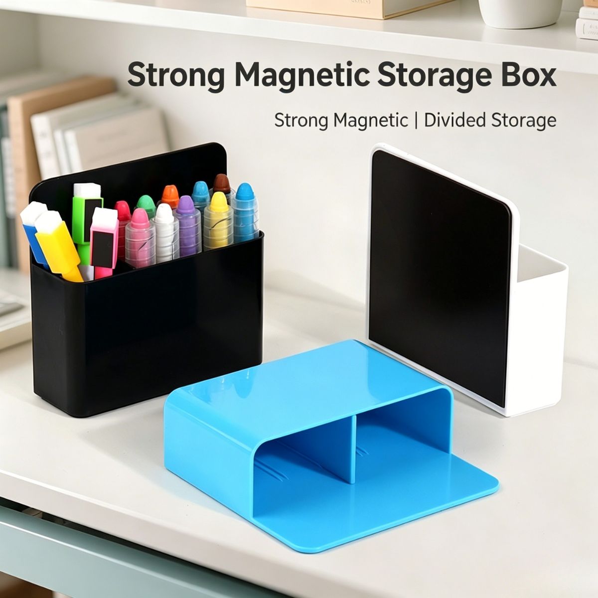2 Pcs Magnetic Dry Erase Marke - Pen Cup Magnetic 评论和价格