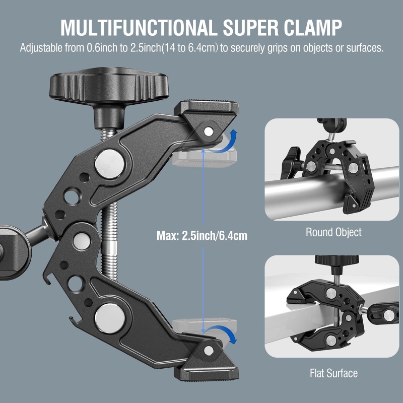 Universal Aluminum Super Clamp - Monitor Arm Clamp 评论和价格
