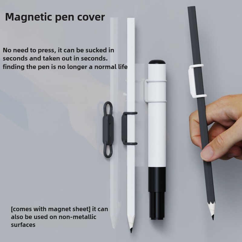 Flexible Silicone Magnetic Pen - Pen Cup Magnetic 评论和价格