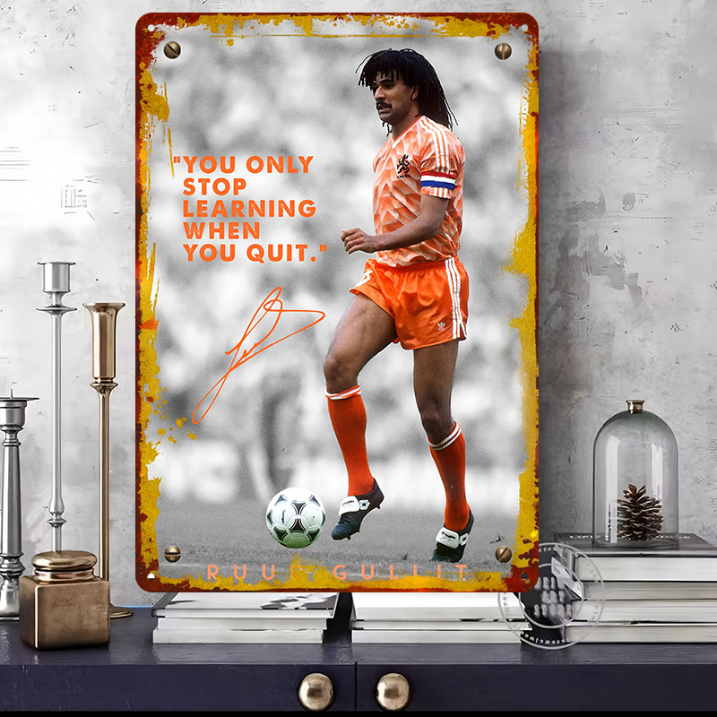 Ruud Gullit Football Player Wa - Desk Setup Poster 评论和价格