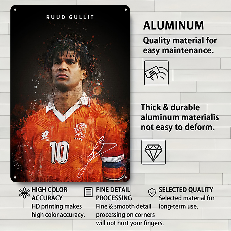 Ruud Gullit Football Player Wa - Desk Setup Poster 评论和价格
