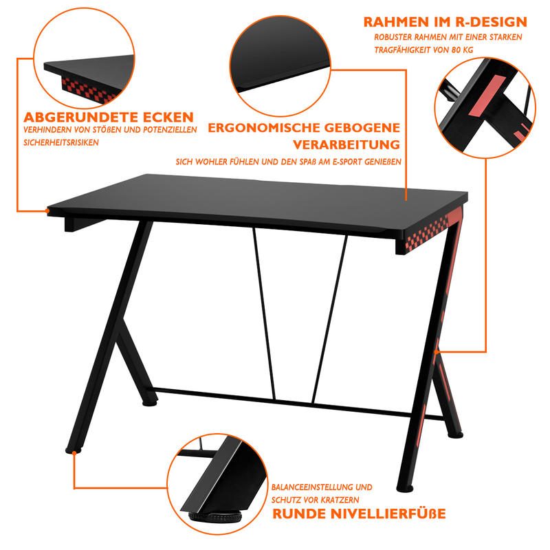 Modern Ergonomic Computer Desk - Desk Setup Ergonomics 评论和价格