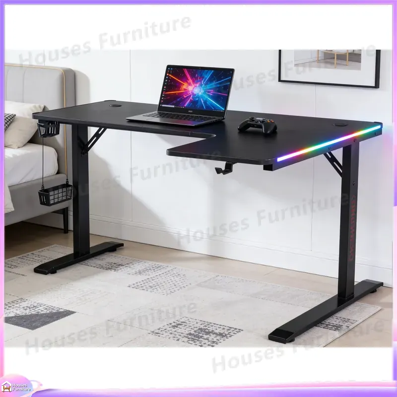 Large 160cm Gaming Desk with L - Desk Setup Ergonomics 评论和价格