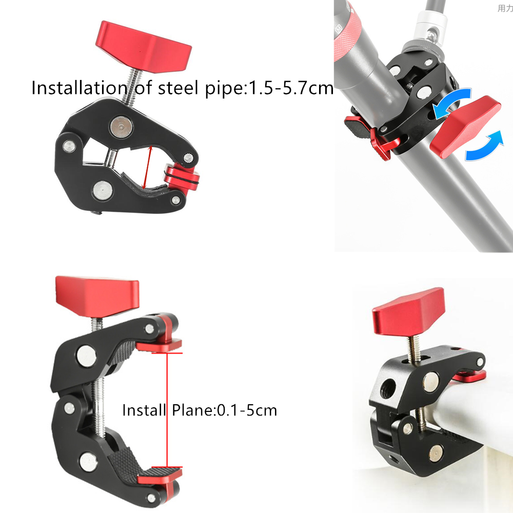 Adjustable Articulating Fricti - Monitor Arm Clamp 评论和价格