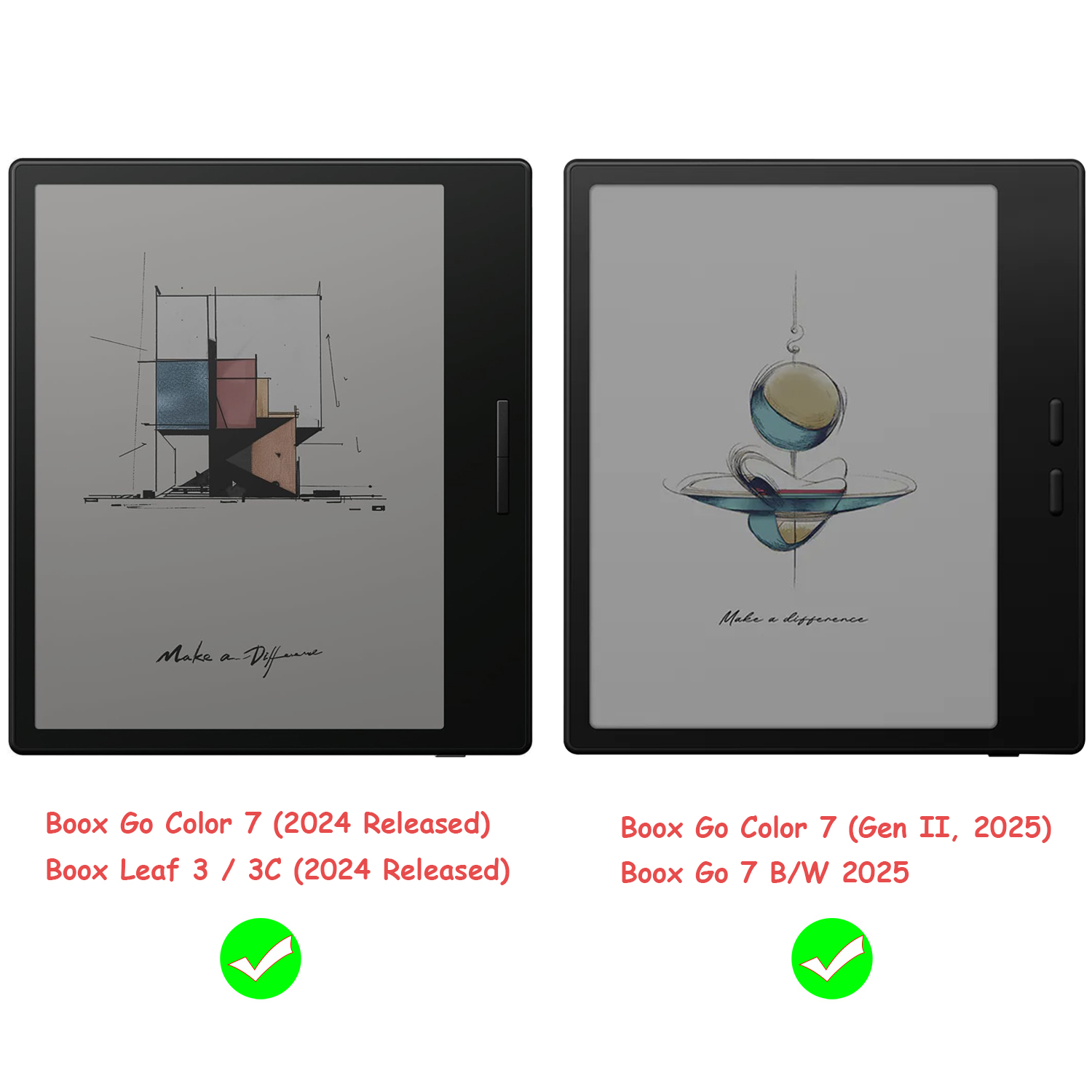 Magnetic Case for Boox Go Colo - Pen Cup Magnetic 评论和价格