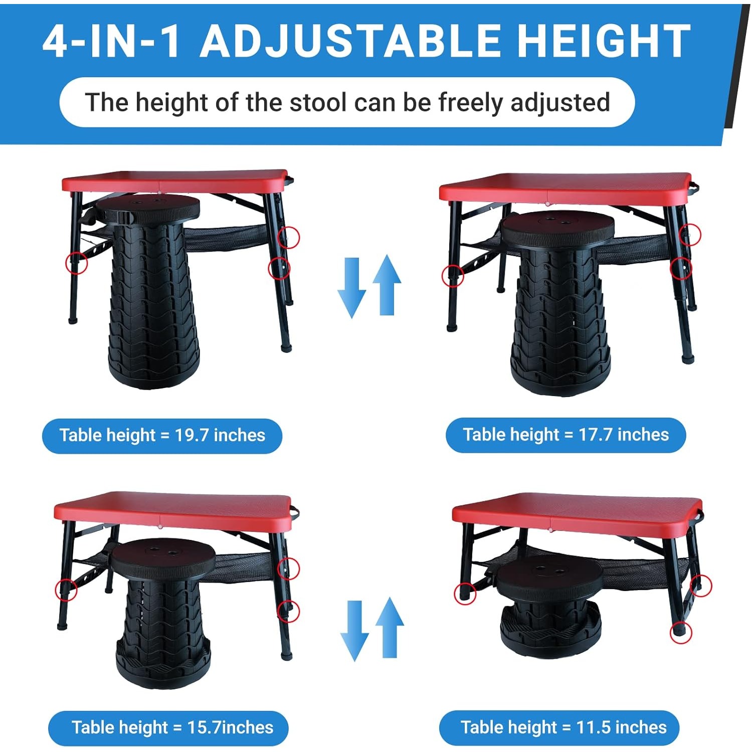 Retractable Folding Table & St - Desk Setup Maker 评论和价格