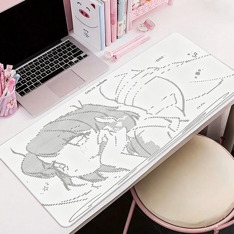 1Pcs Leather Mouse Pad Anime A - Desk Pad Leather Large 评论和价格